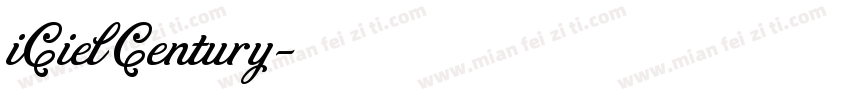 iCiel Century字体转换
